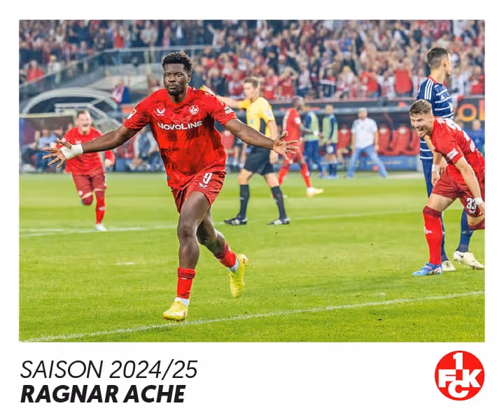 FCK-Stickerbild Ragnar Ache, Saison 2024/25
